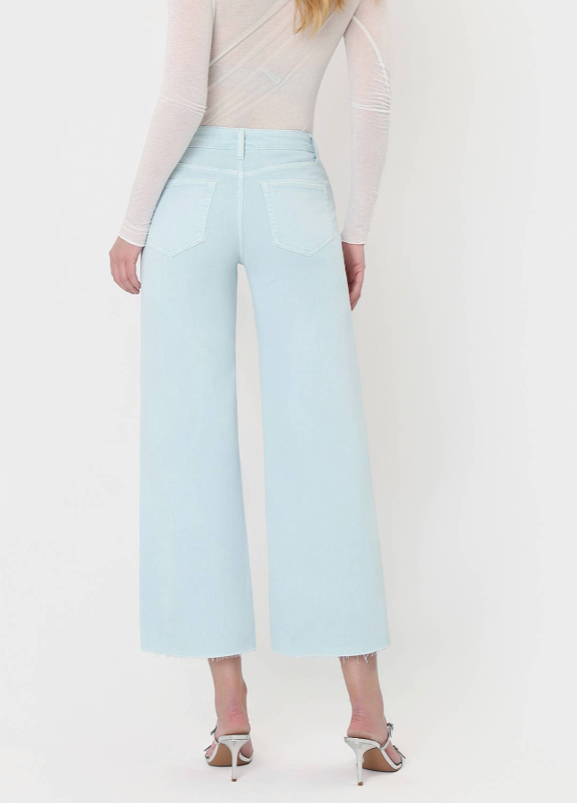 Summer Sky Cropped Denim