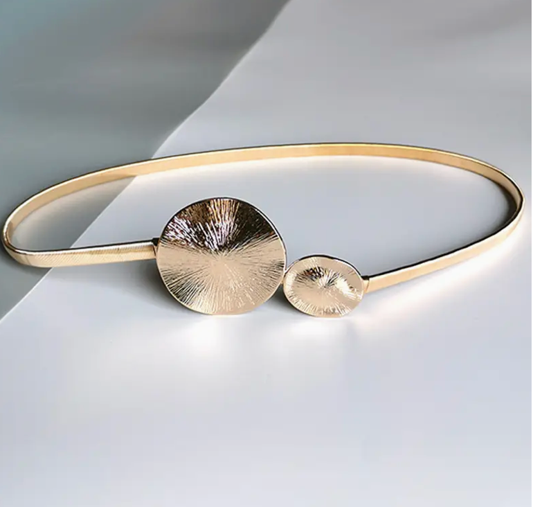 Textured Disc Stretch Belt