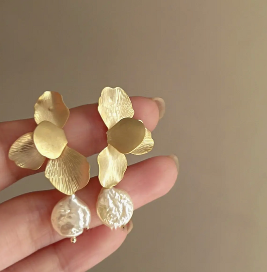 Petal Flower Earrings