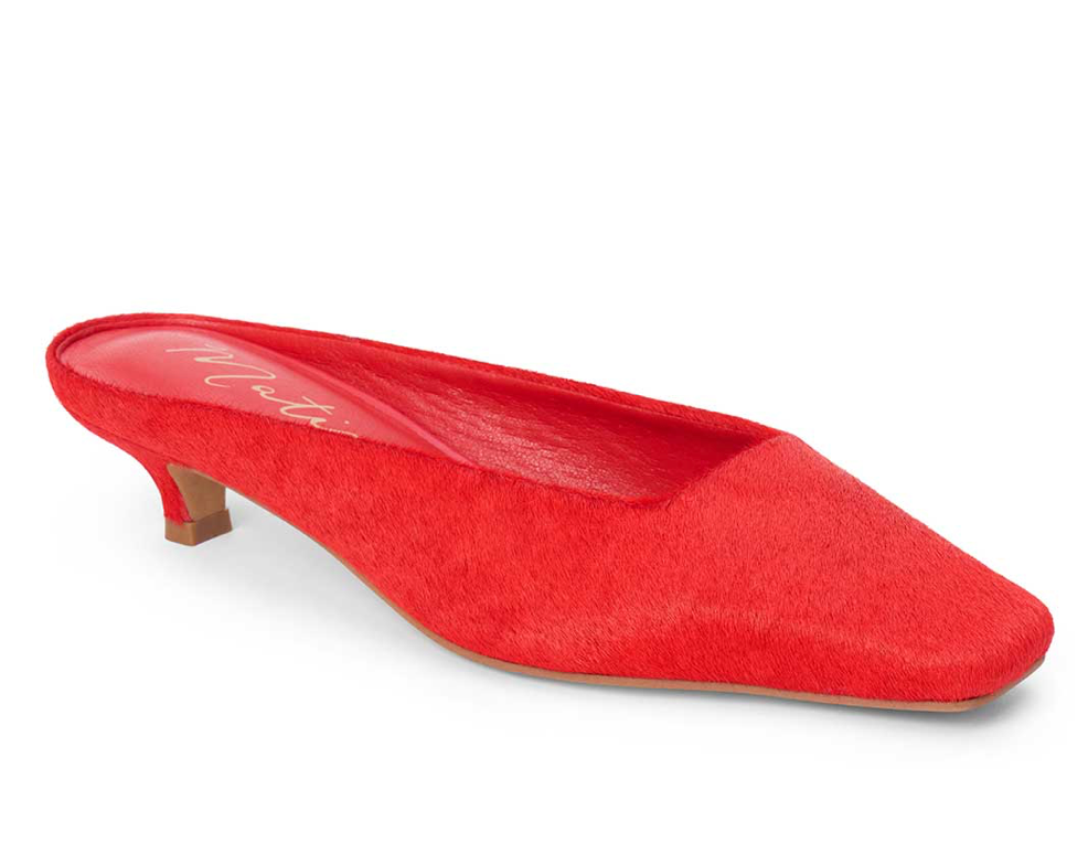 Classy Heeled Mule