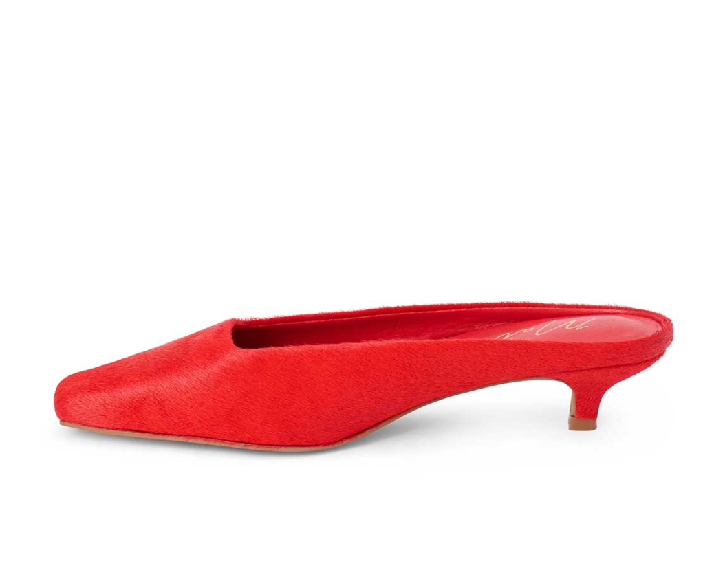 Classy Heeled Mule