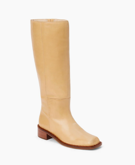 Franklin Knee High Boot - Natural