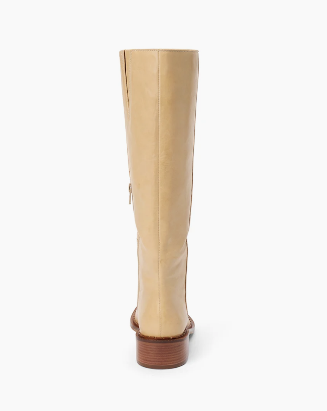 Franklin Knee High Boot - Natural