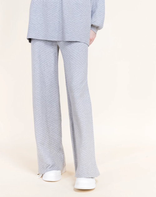 Textured Chevron Travel Pant