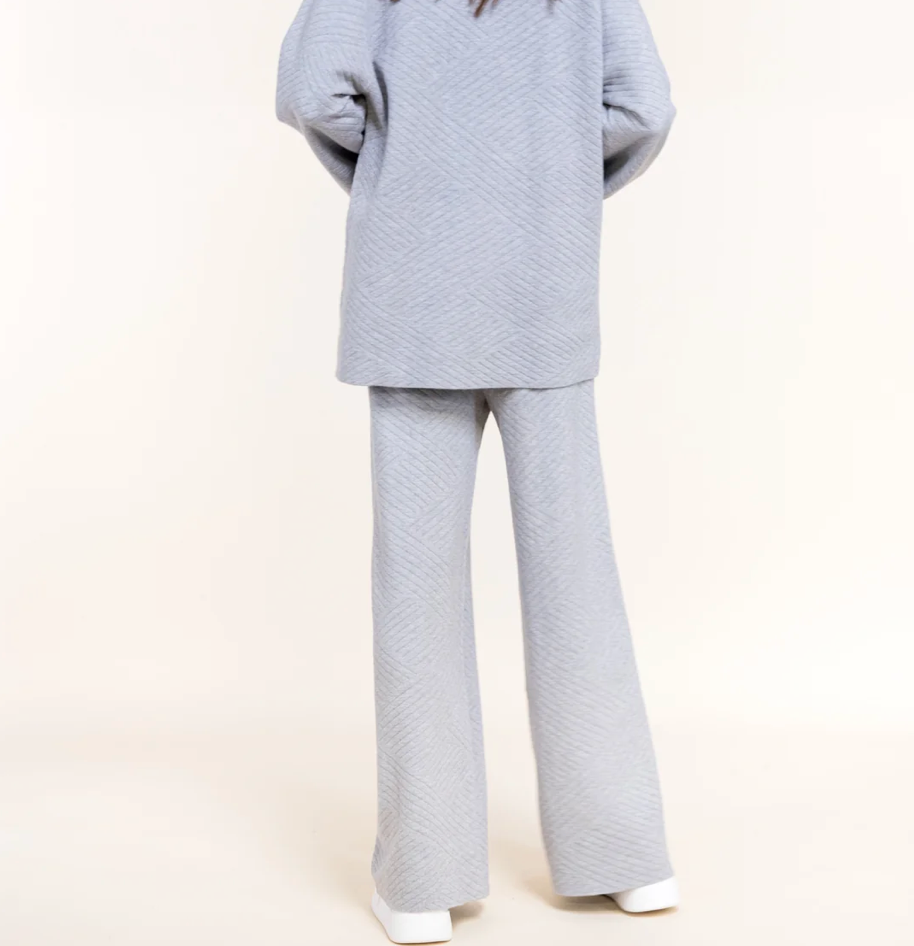 Textured Chevron Travel Pant