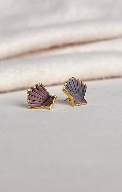 Shell Shaped Studs