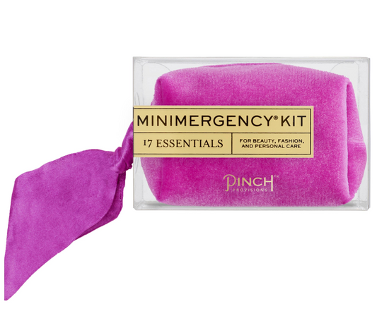 Velvet Scarf Minimergency Kit: 3 Colors