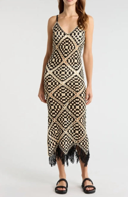 Moon and Tide Crochet Dress