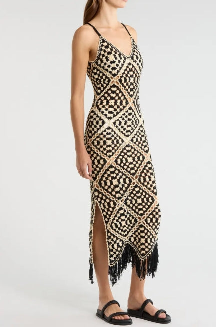 Moon and Tide Crochet Dress