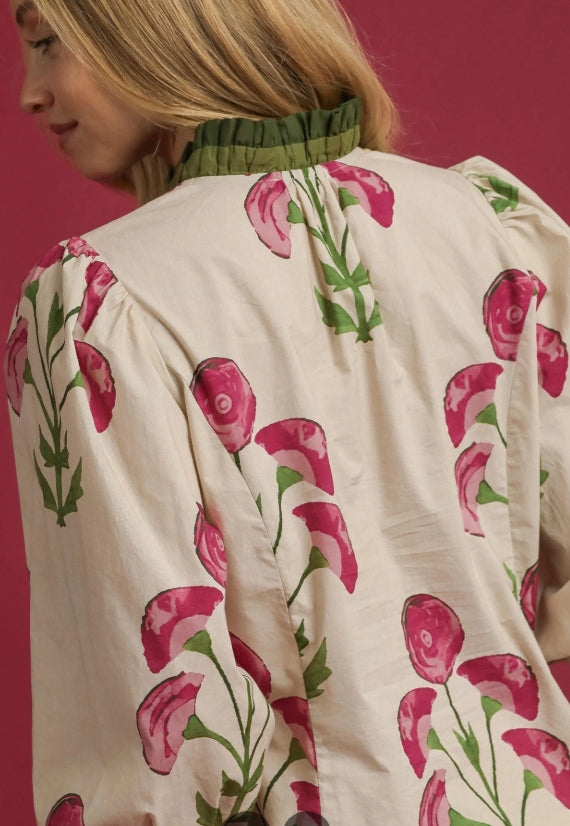Floral Print Top