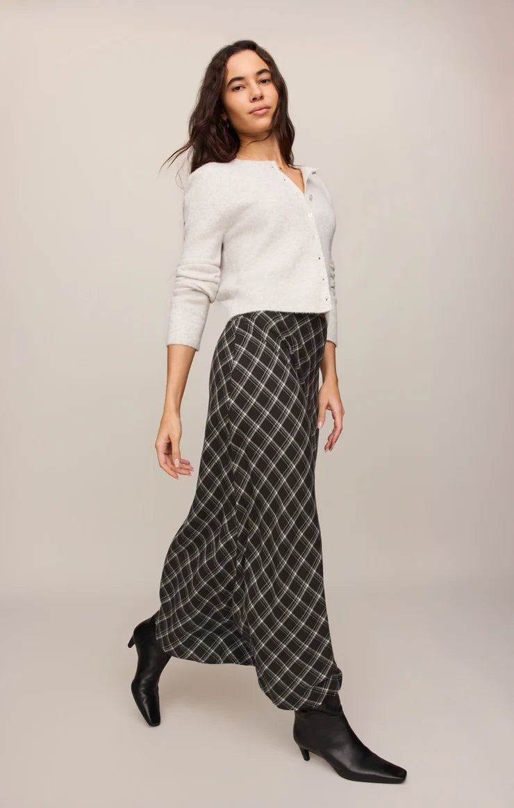 Europa Plaid Skirt