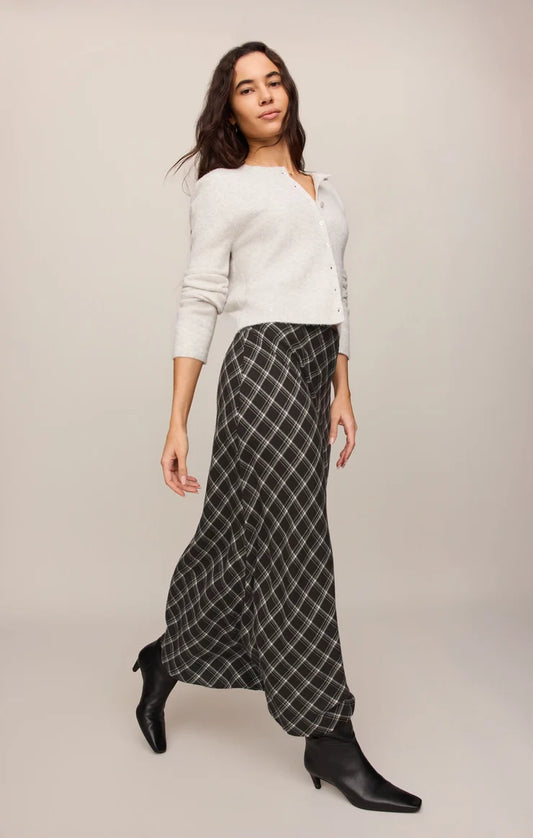 Europa Plaid Skirt