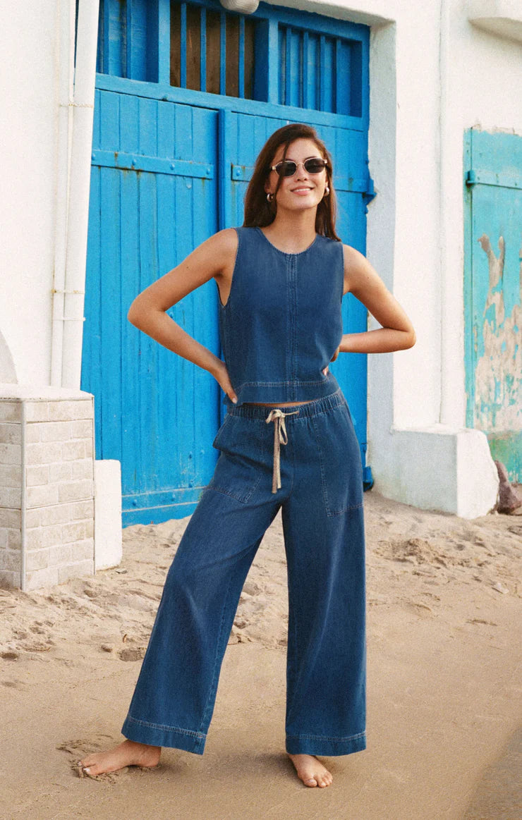 Staycation Denim Utility Pant