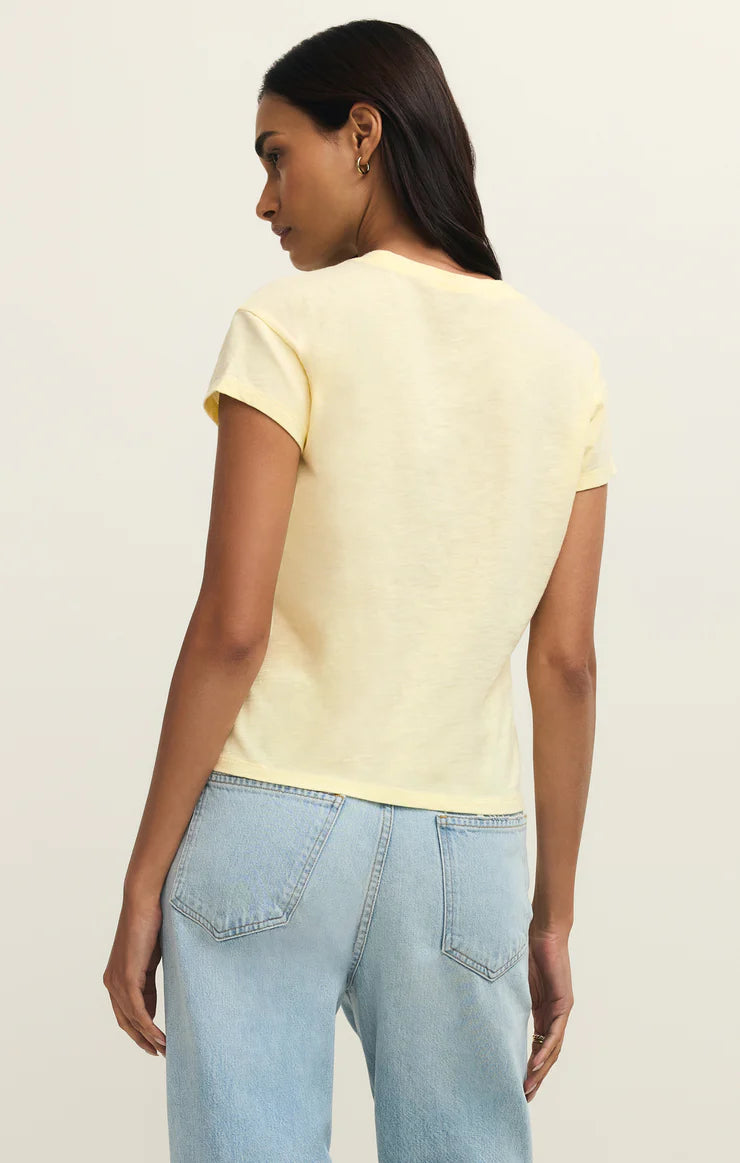 Modern Slub Tee Pineapple