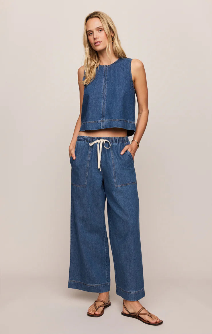 Staycation Denim Utility Pant