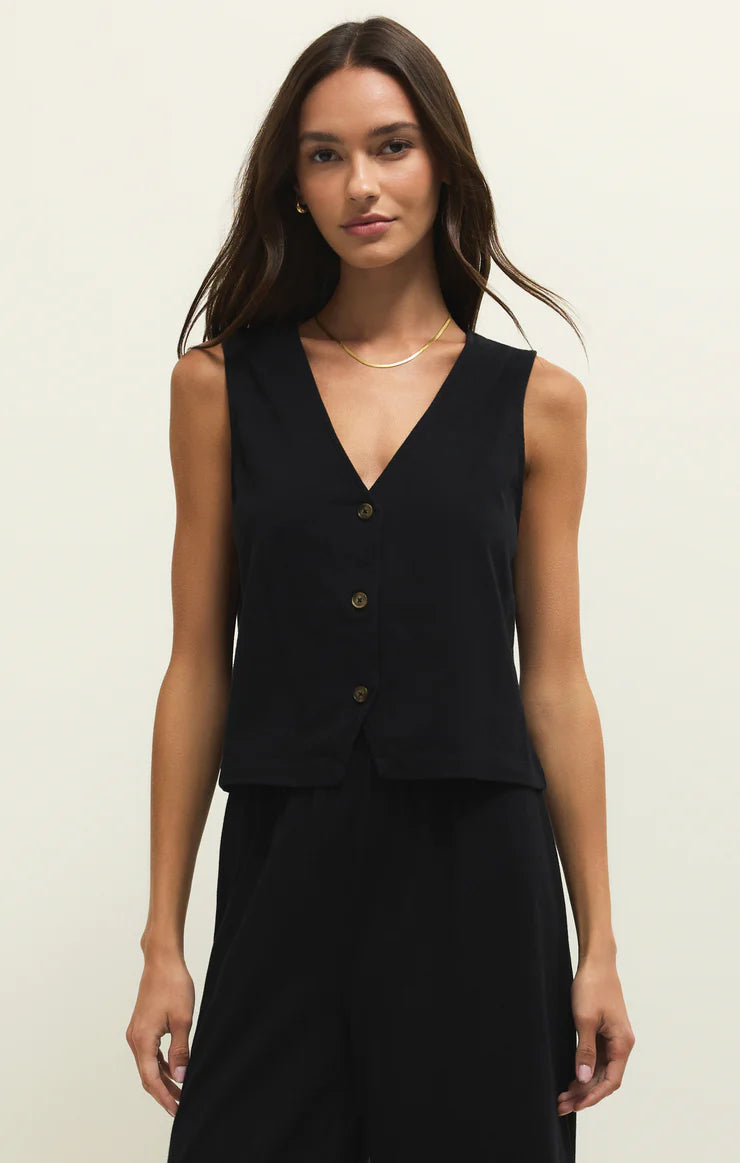 Noelle Jersey Sleeveless Top