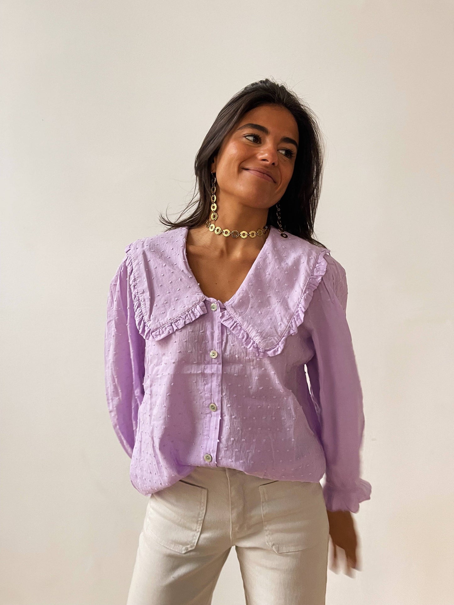 Chiara Lavanda Shirt