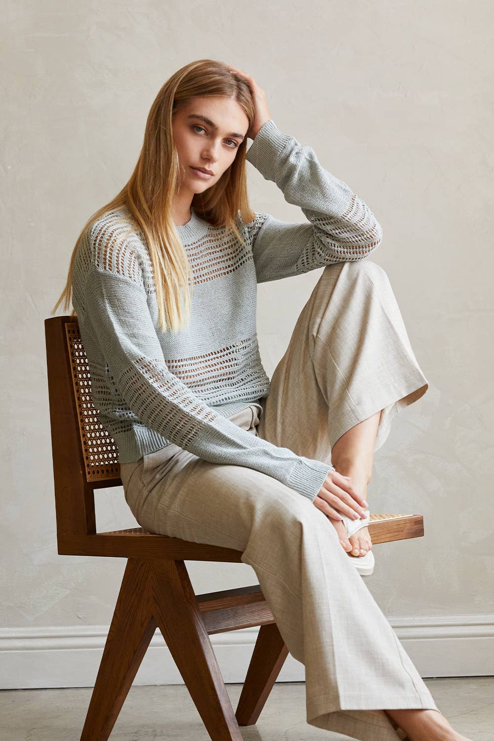 Donna Mix Media Pullover - 2 Colors