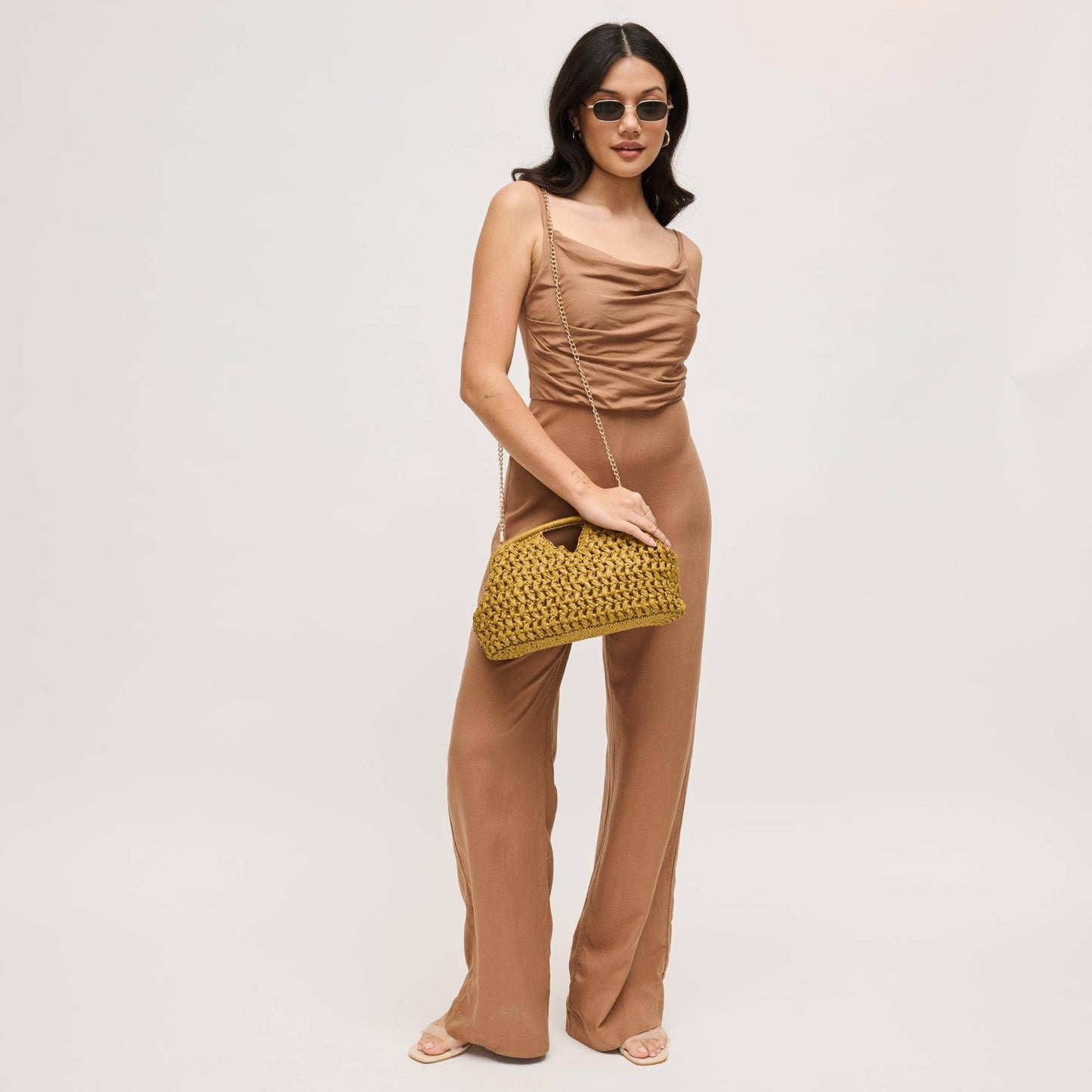 Abigail Crossbody: Mustard