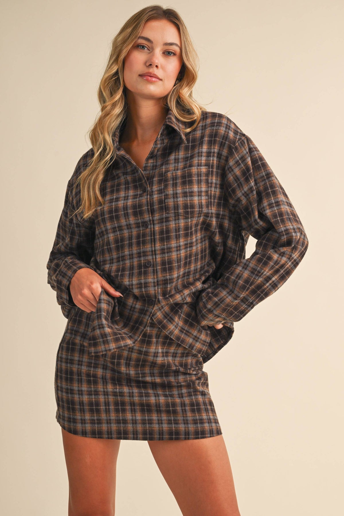 Hickory Mini Skirt