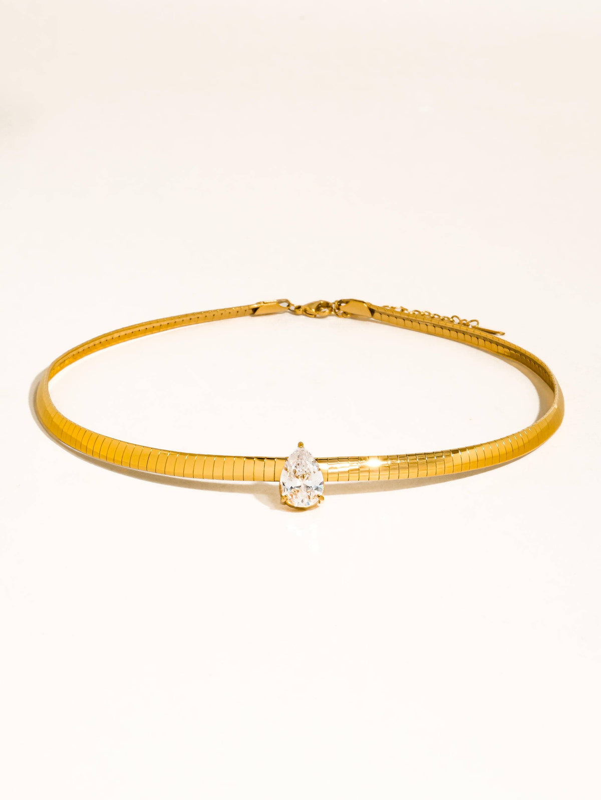 Northwood 18K Gold Non-Tarnish Teardrop Choker