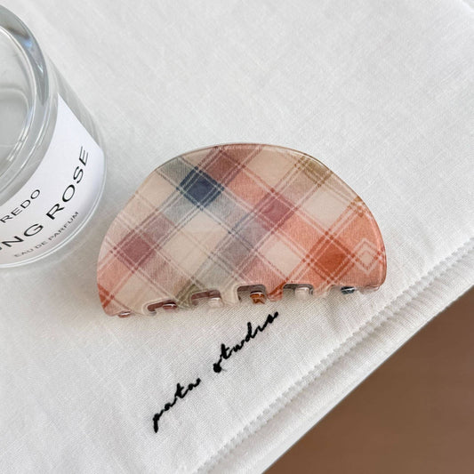 Plaid Hair Clip