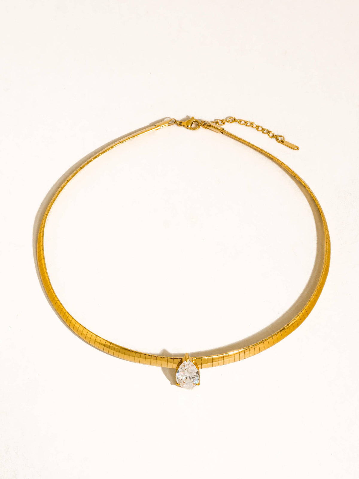 Northwood 18K Gold Non-Tarnish Teardrop Choker