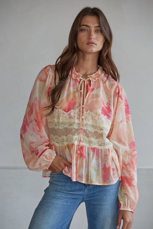Sheer Love Blouse- SALE