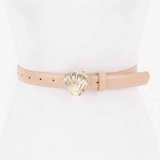 Shell Buckle Belt