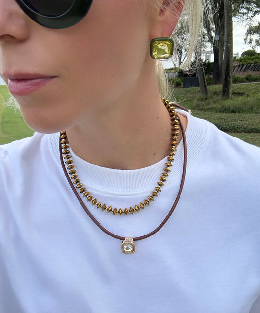 Acacia Necklace - 2 Golds