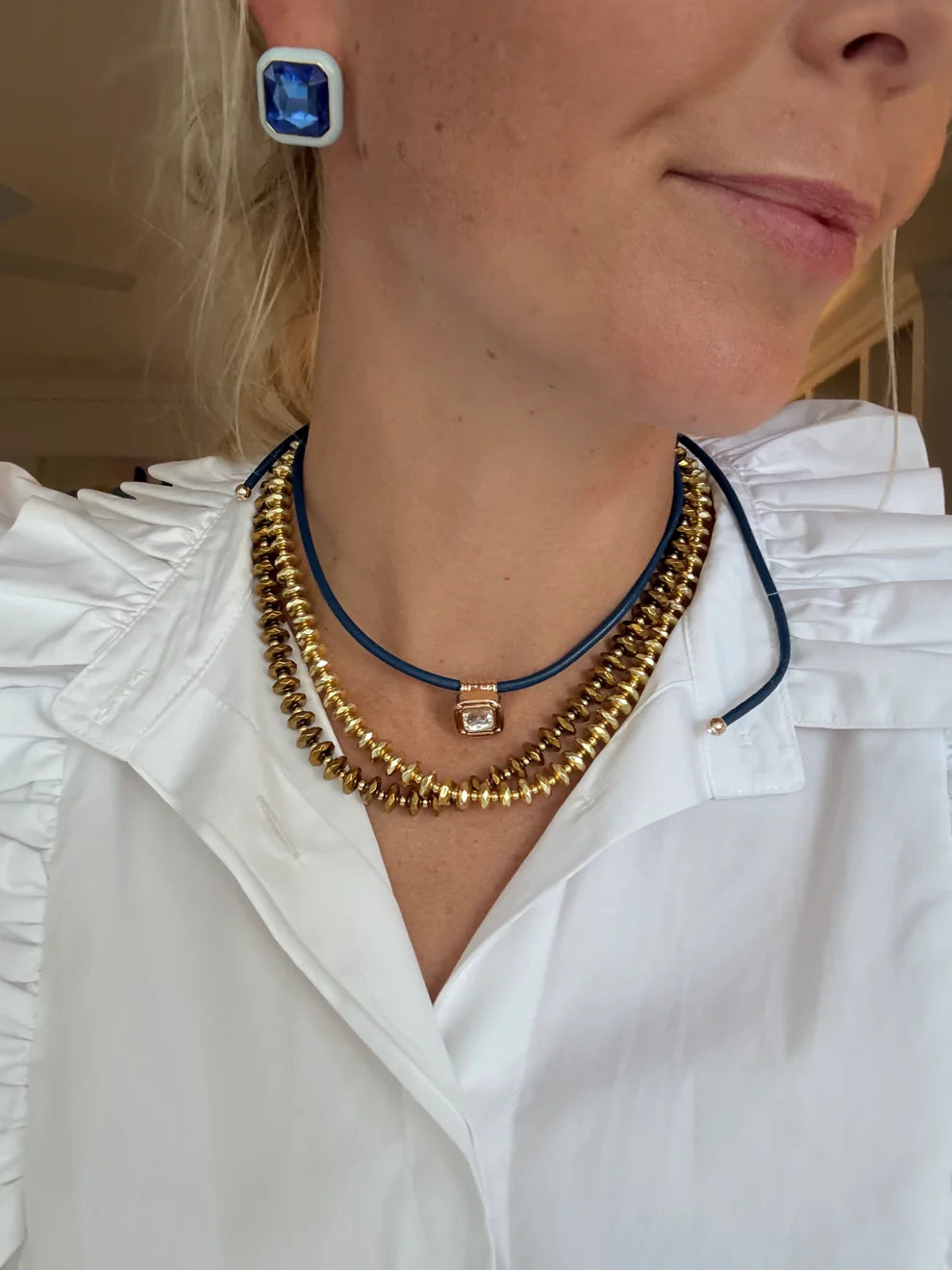 Acacia Necklace - 2 Golds