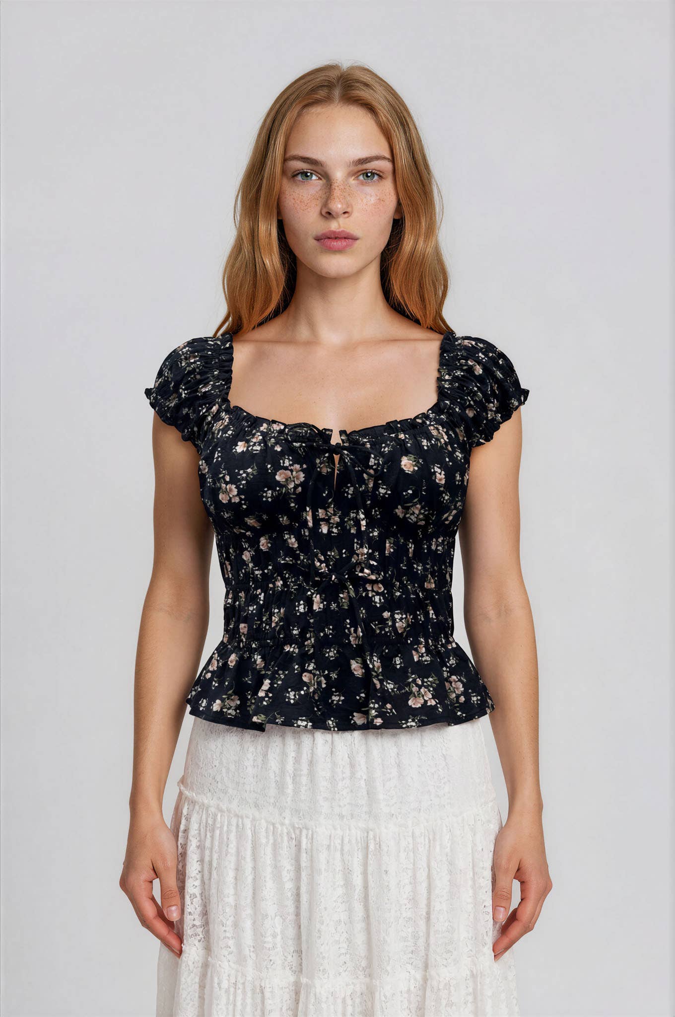 Shirred Rio Top