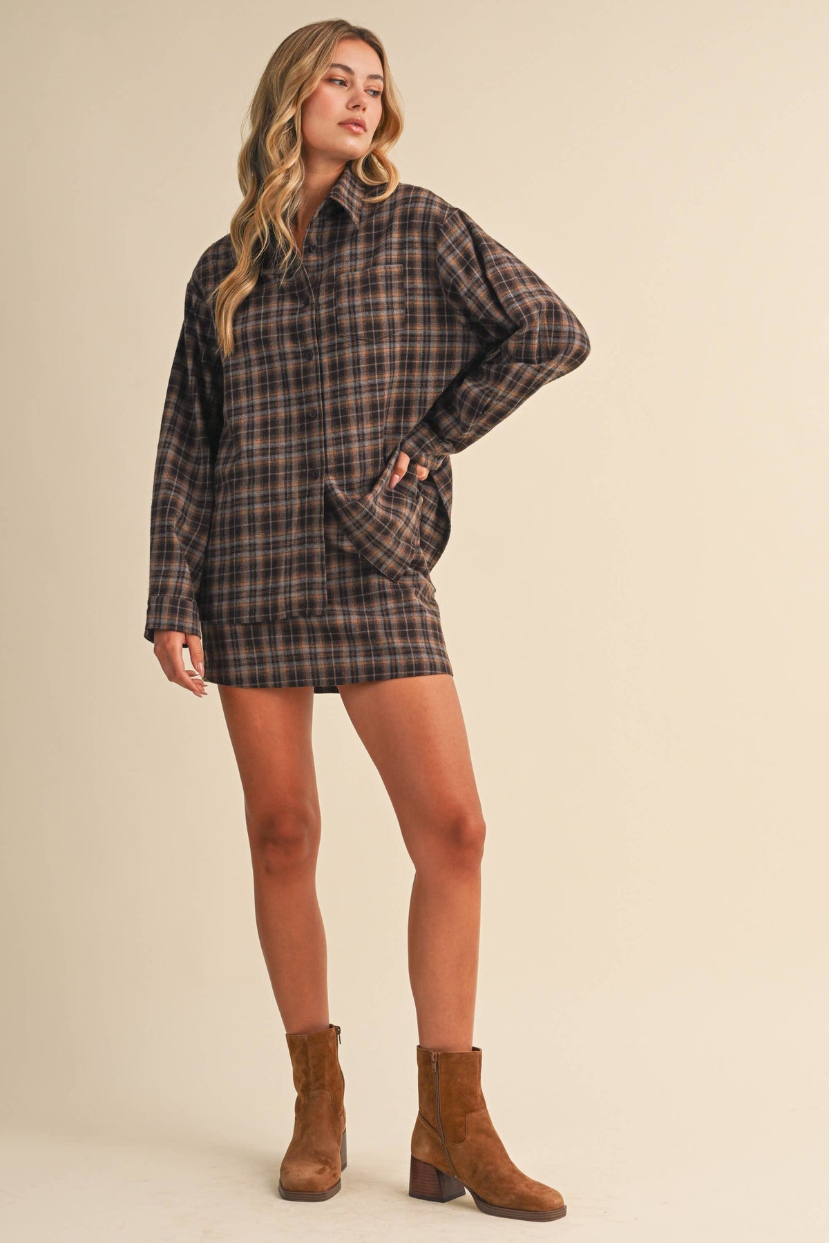 Hickory Mini Skirt