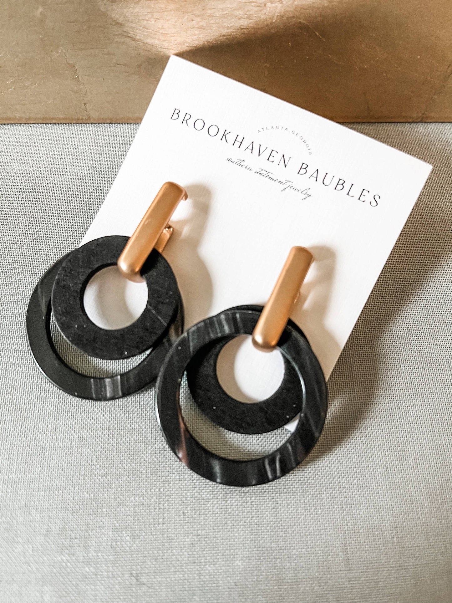 Layered Circle Earring - 4 Colors