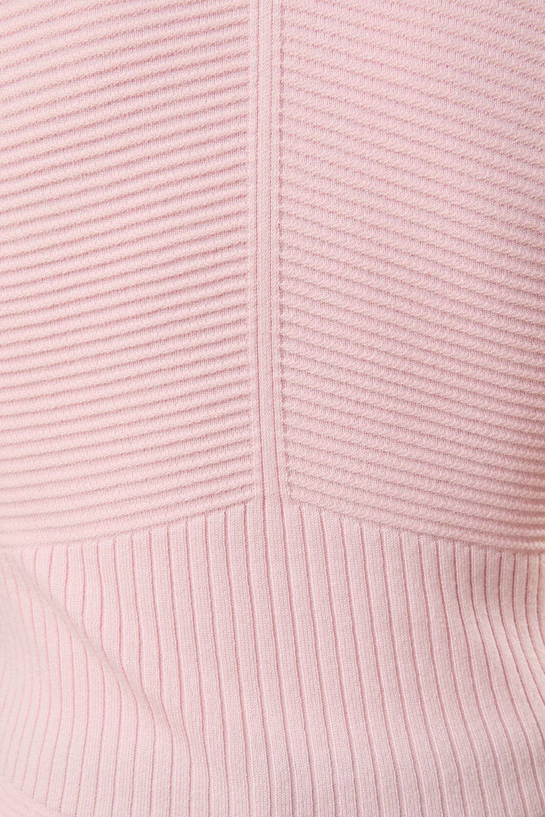 Baby Pink Peplum Top