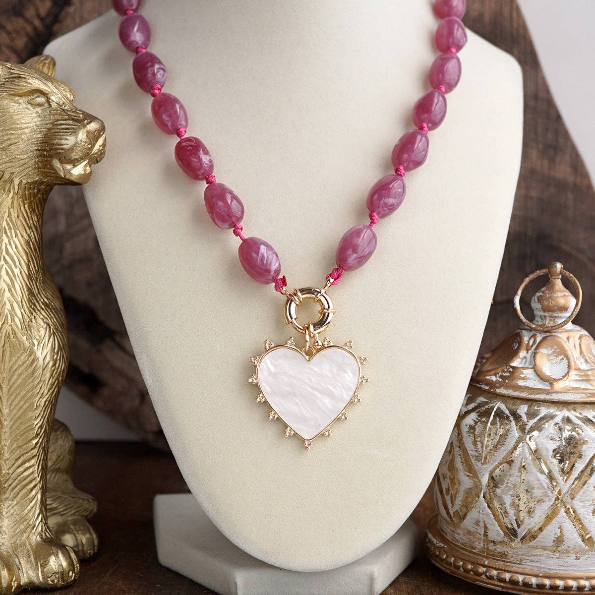 Amour Knot Necklace - 2 Colors