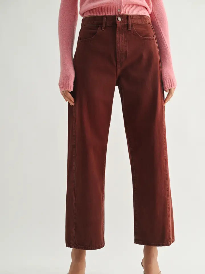 Cinnamon Barrel Twist Jeans
