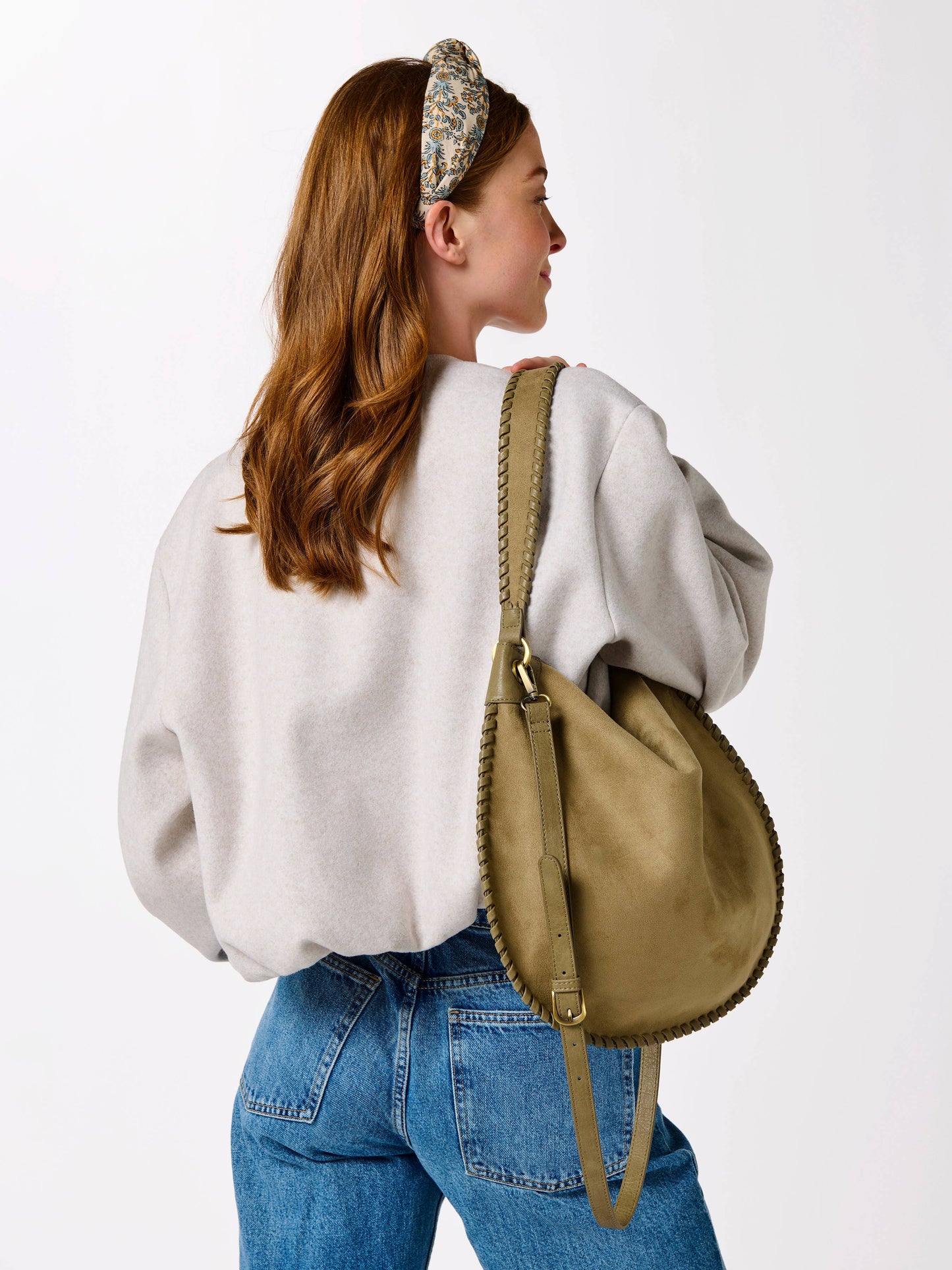 PIPER SHOULDER BAG: OLIVE