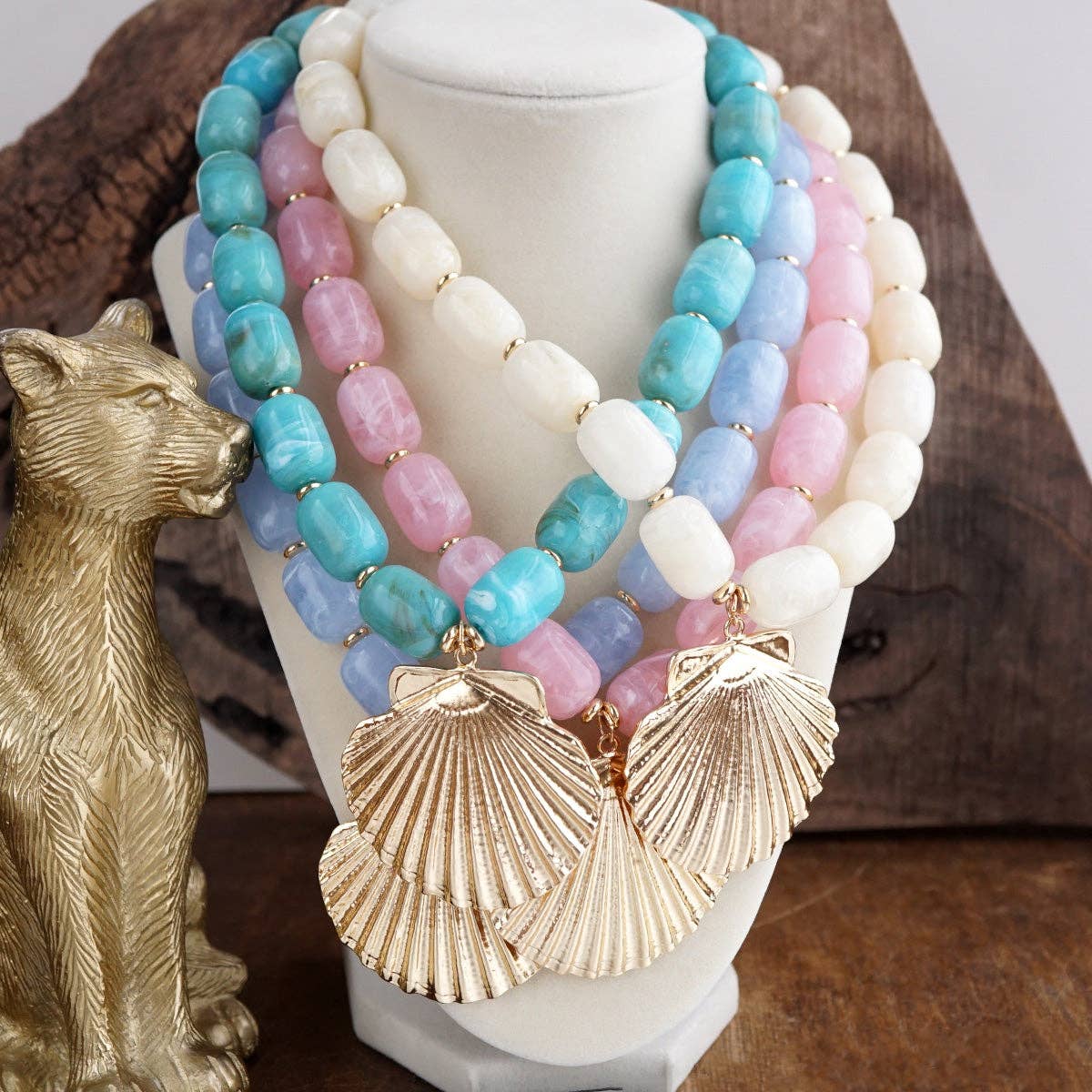 Golden Shoreline Necklace - 3 Colors