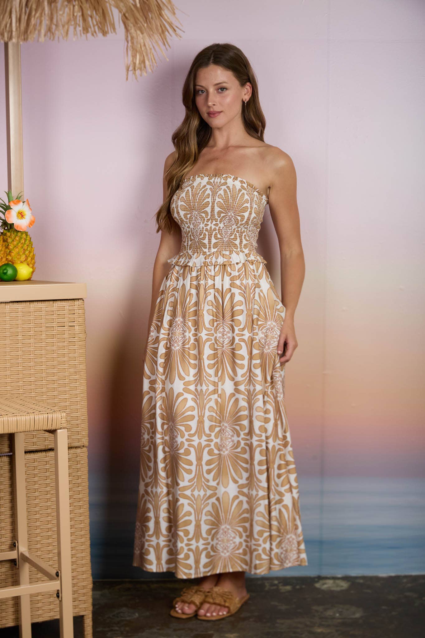 Sahara Strapless Dress