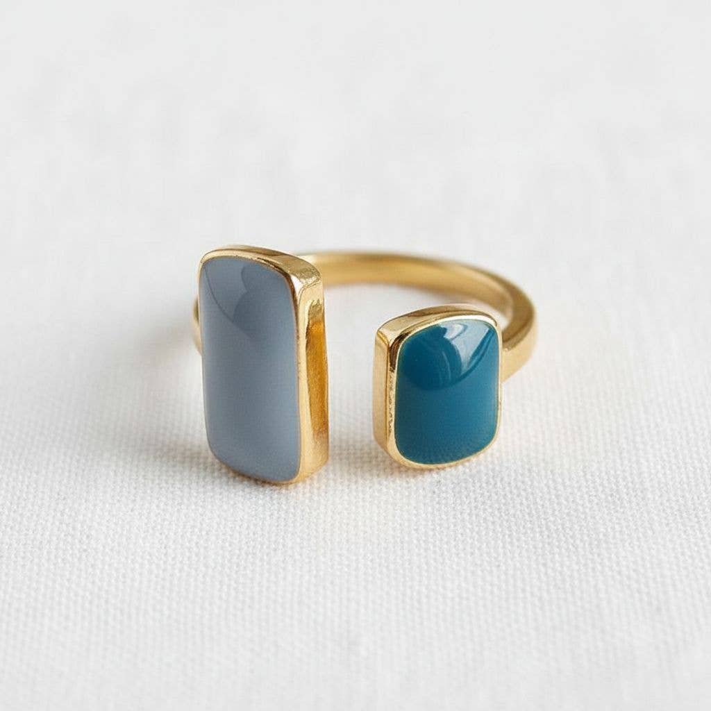 Misty Blue Ring