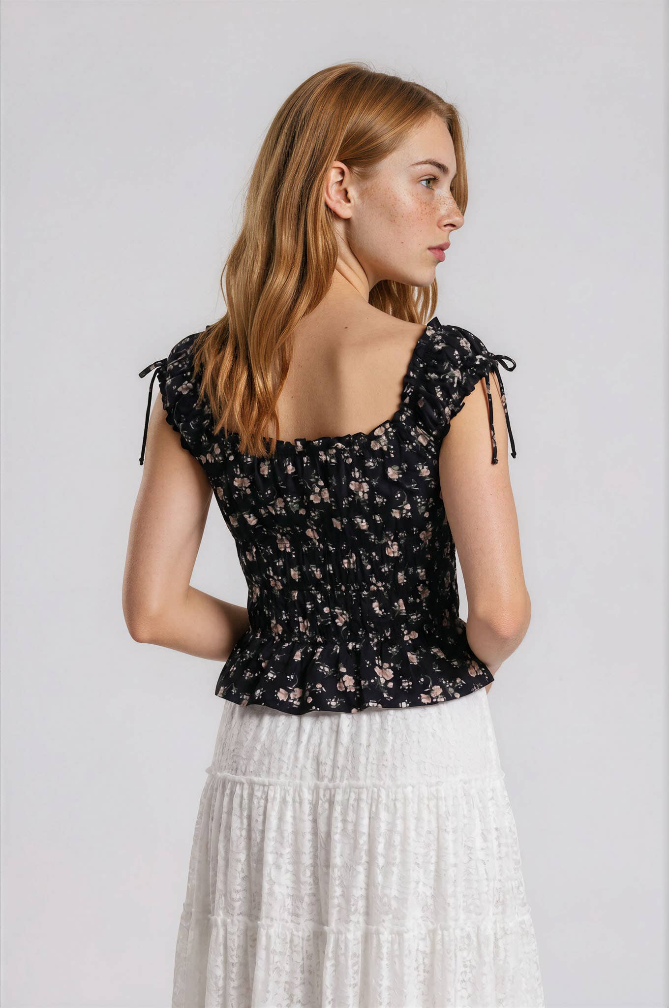 Shirred Rio Top