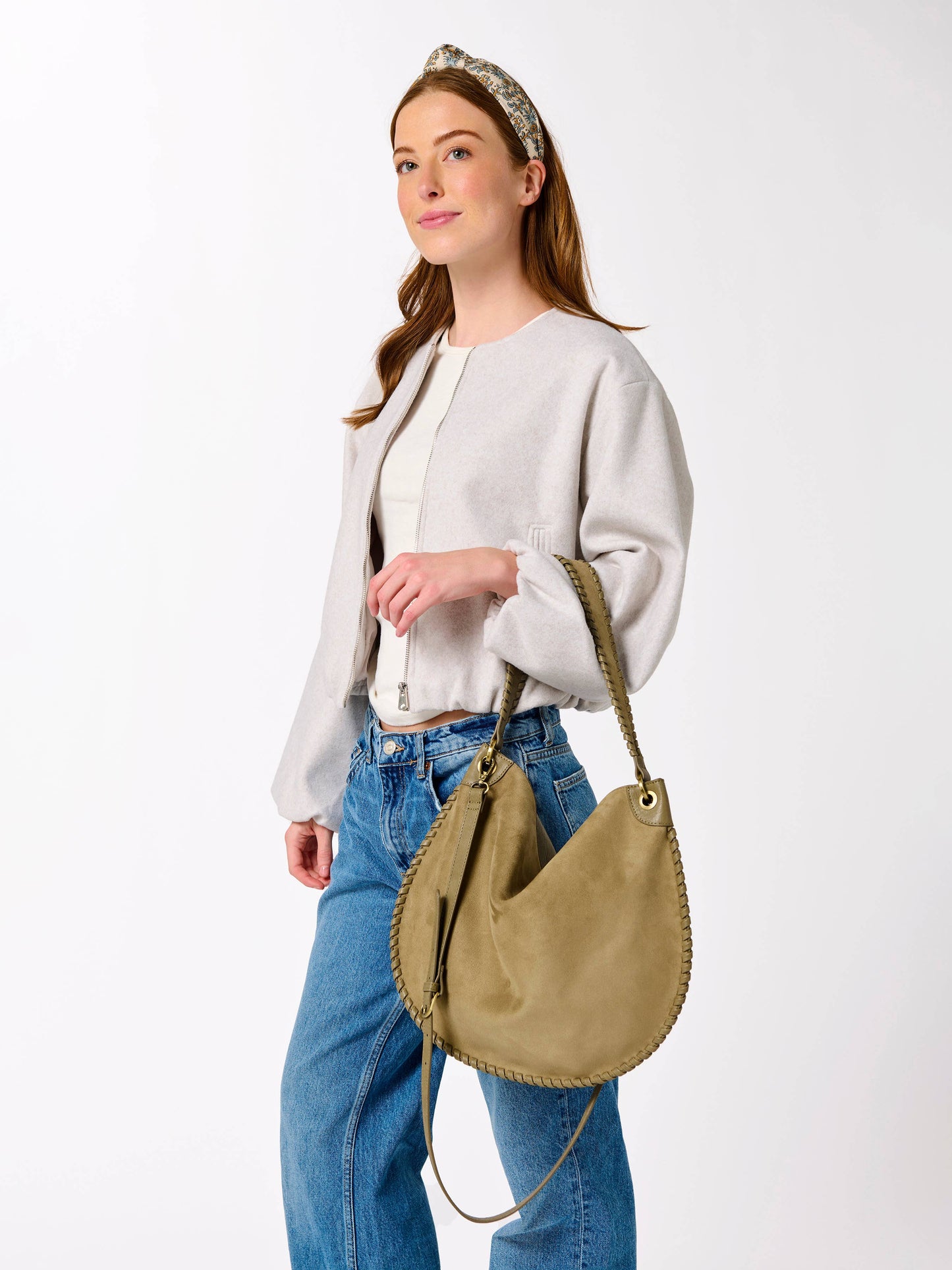 PIPER SHOULDER BAG: OLIVE