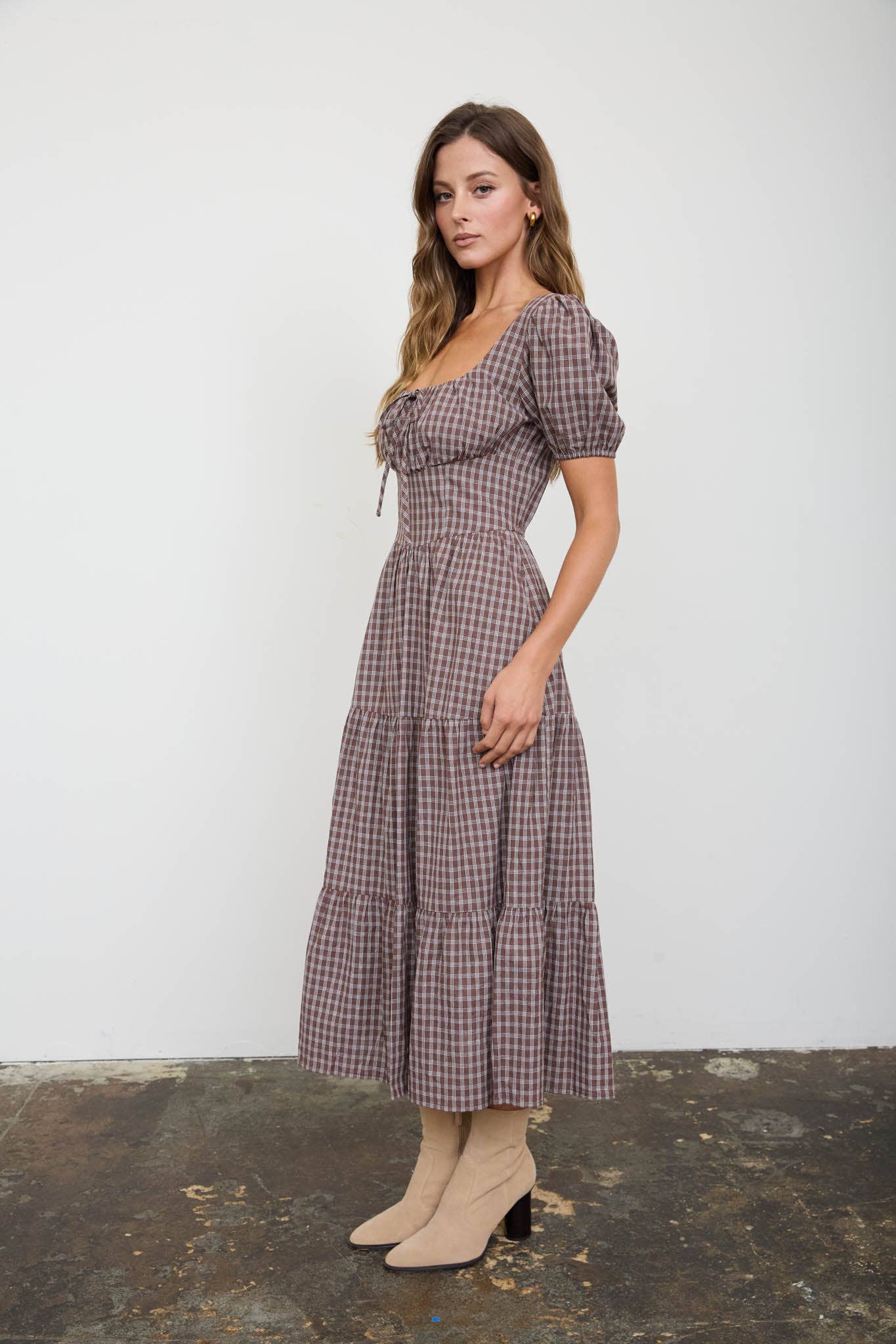 Ingall Plaid Dress