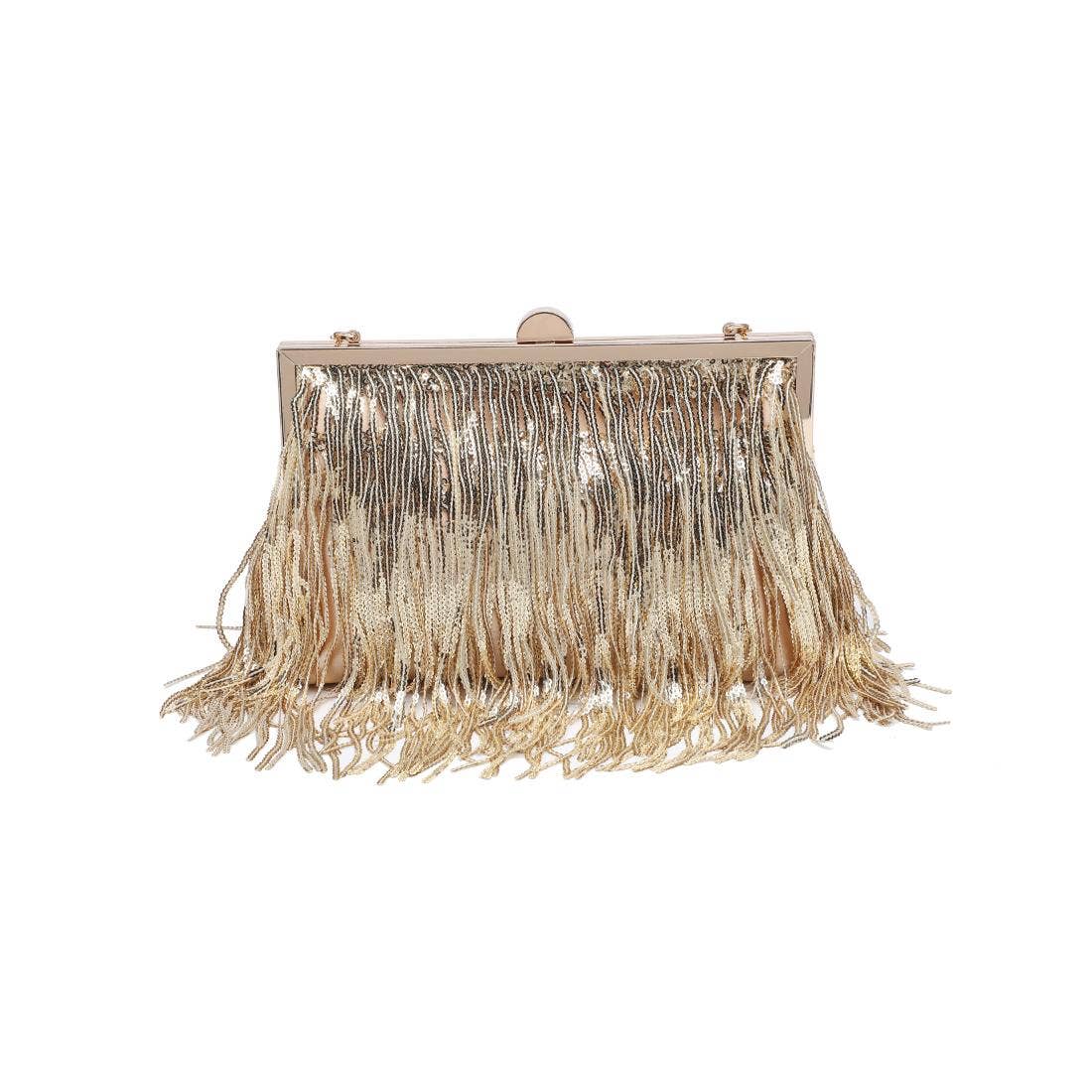 Celestia Evening Bag: Gold