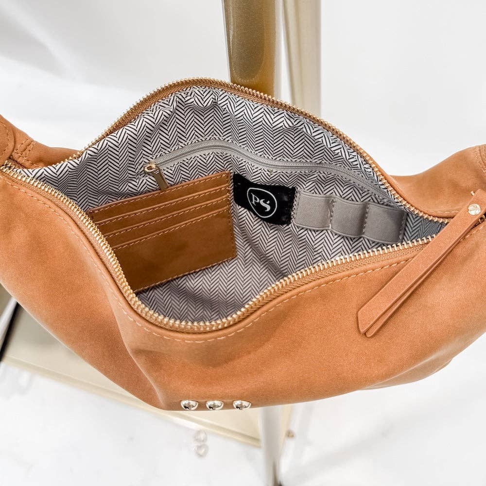 Netty Nubuck Crossbody - 2 Colors