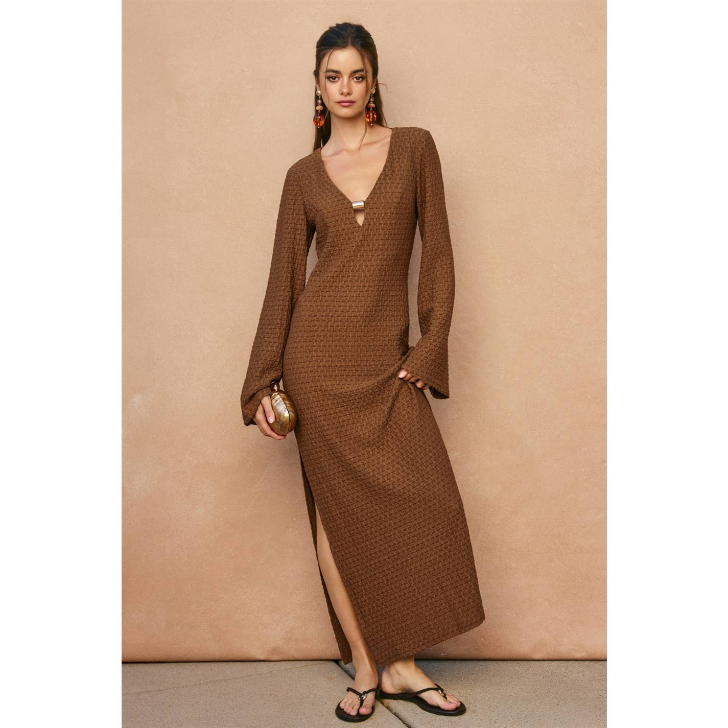 Ring My Bell Chocolate Dress