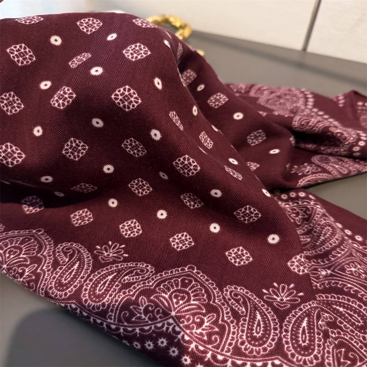 Paisley Bandana Scarf