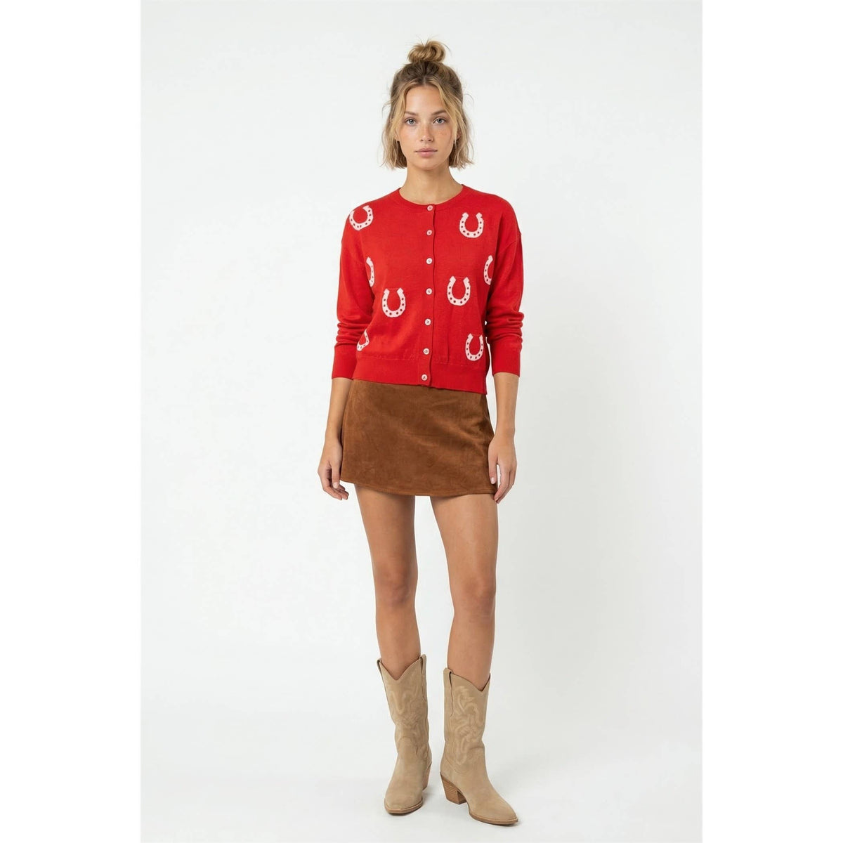 Dani Suede Skort