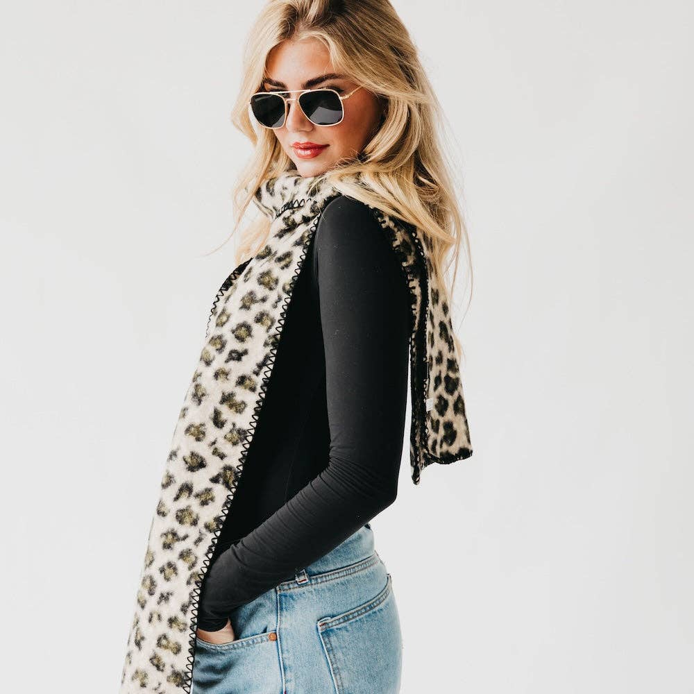 Laine Leopard Scarf - 3 Colors
